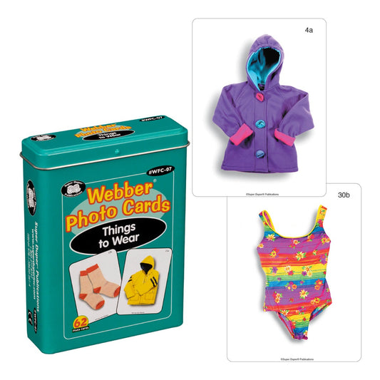 Webber Photo Cards - Things to Wear