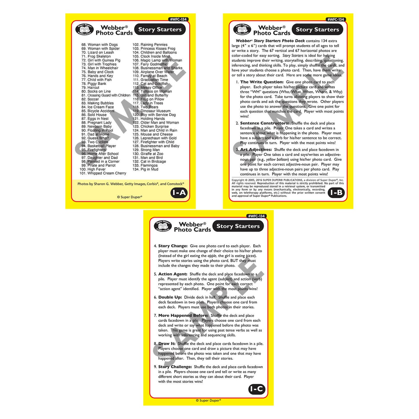 Webber Photo Cards - Story Starters
