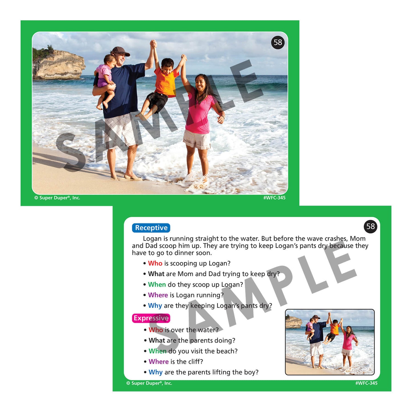 Webber Photo Cards - WH Questions