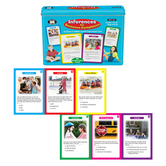 Inferences for Sentence Completion Cards
