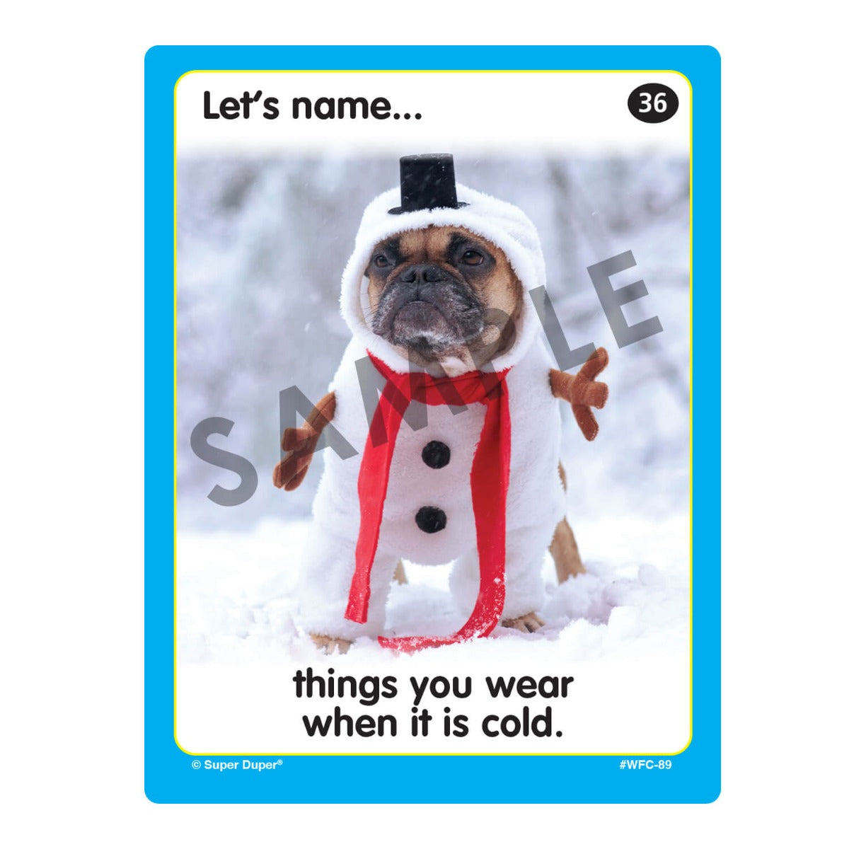 Webber Photo Cards - Let's Name Things