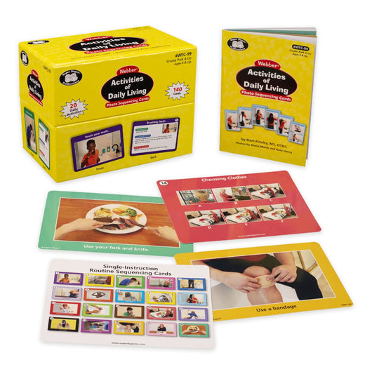 Webber Activities of Daily Living Photo Sequencing Cards