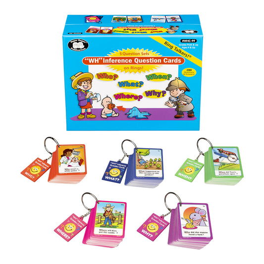 Ring Talkers WH Inference Question Cards Bundle